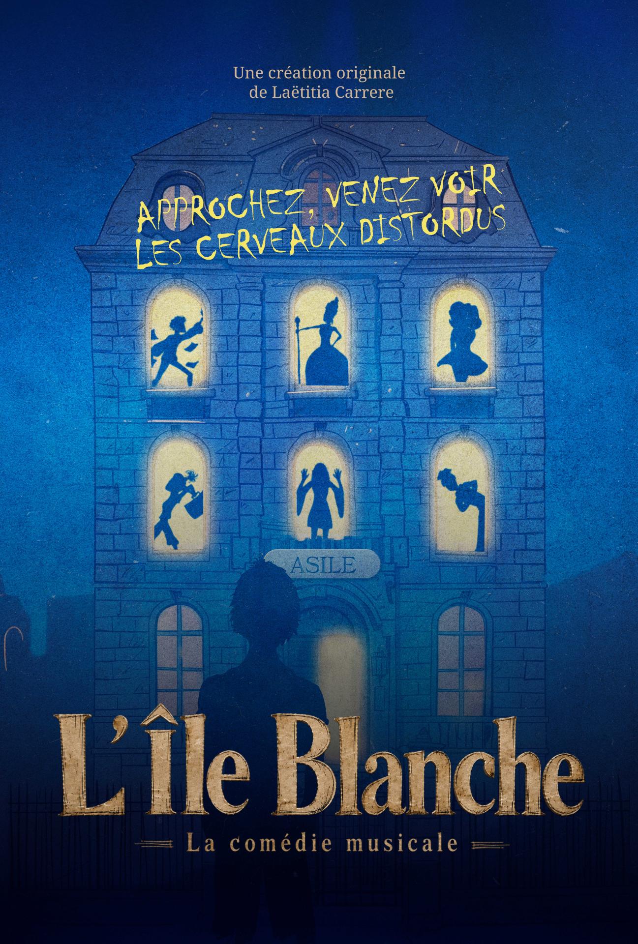 L ile blanche affiche simple version 2 legere